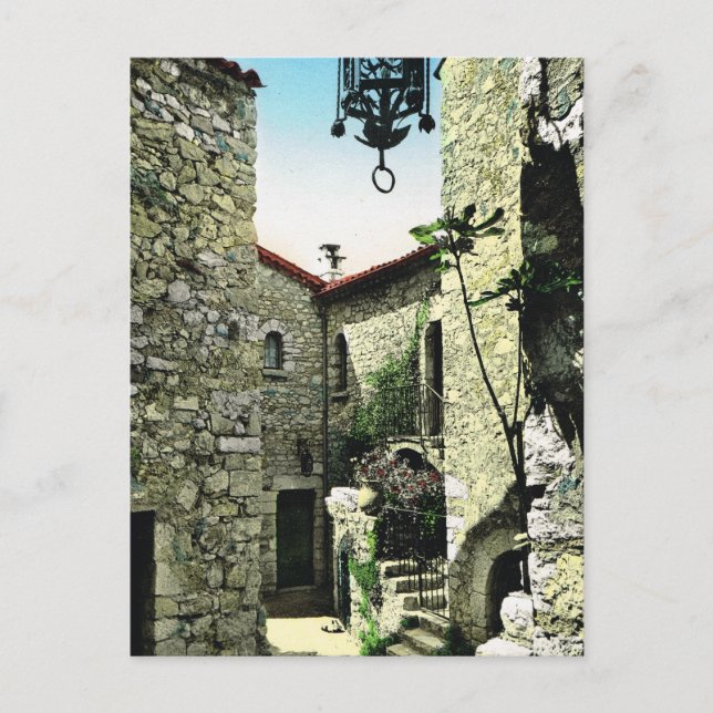Carte Postale Village d'Eze, Alpes Maritimes (Devant)