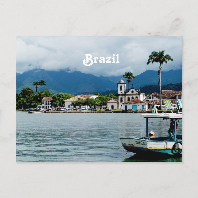 Carte Postale Village du Brésil (Devant)