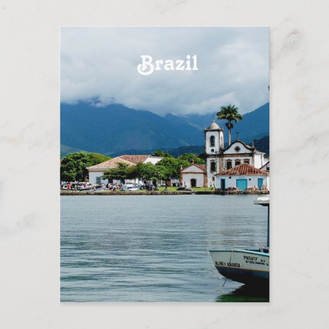Carte Postale Village du Brésil (Devant)
