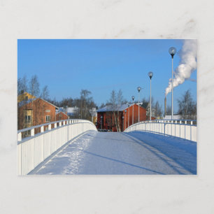 Carte Postale Village en Finlande