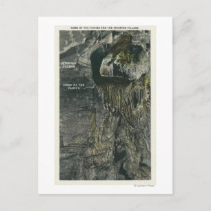 Carte Postale Village inversé et foyer des fées Vue
