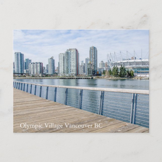 Carte Postale Village olympique (Devant)