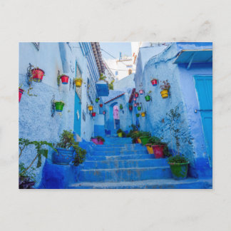 Carte Postale Ville bleue, Chefchauan