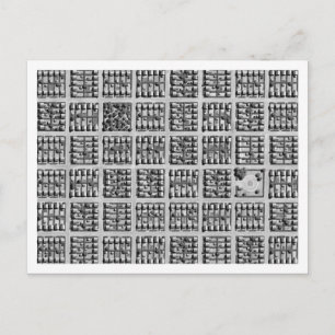 Carte Postale Ville carré