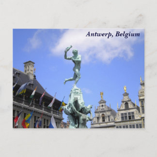 Carte Postale Ville d'Anvers