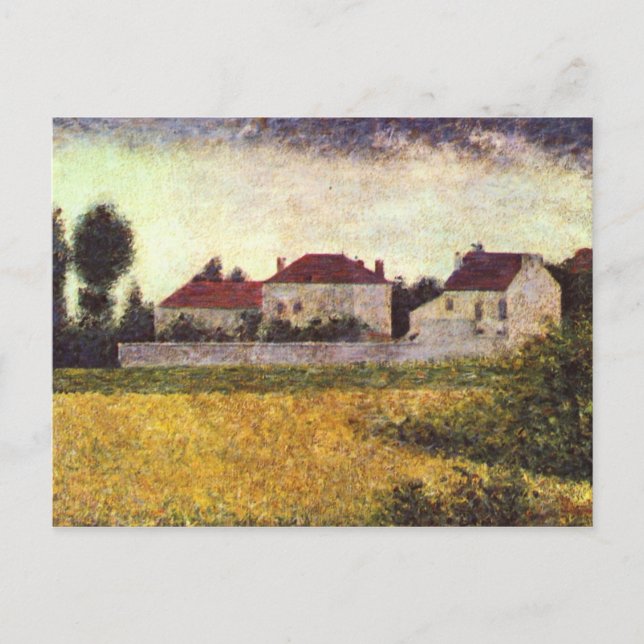 Carte Postale Ville d'Avray, Les maisons blanches de Georges Seu (Devant)