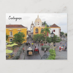 Carte Postale ville de carthagène
