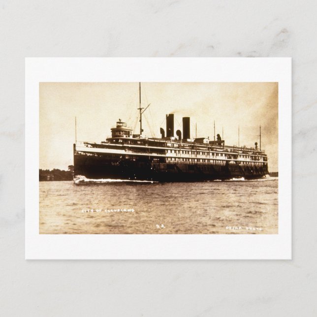 Carte Postale Ville de Cleveland - Louis Pesha Photo (Devant)