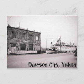 Carte Postale Ville de Dawson, le Yukon