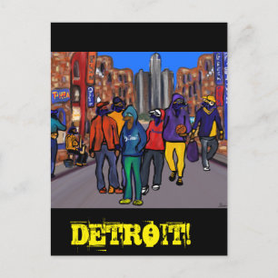 Carte Postale Ville de Doxie - DETROIT