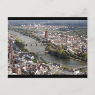 Carte Postale ville de francfort