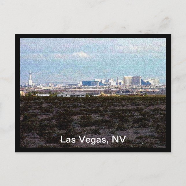 Carte Postale Ville de Las Vegas (Devant)