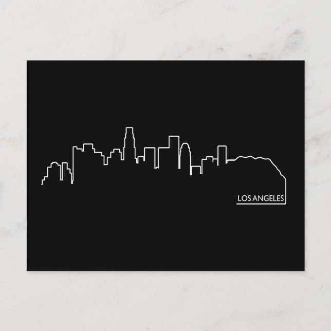 Carte Postale Ville de Los Angeles (Devant)