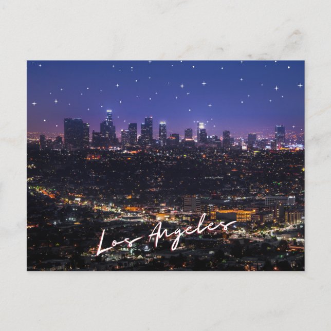 Carte Postale Ville de Los Angeles (Devant)