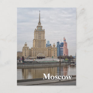 Carte Postale Ville de Moscou
