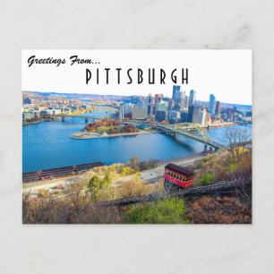 Carte Postale Ville de Pittsburgh