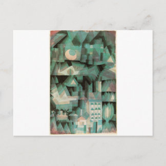 Carte Postale Ville de rêve par Paul Klee