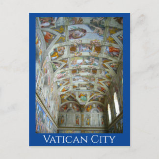 Carte Postale ville de sistine
