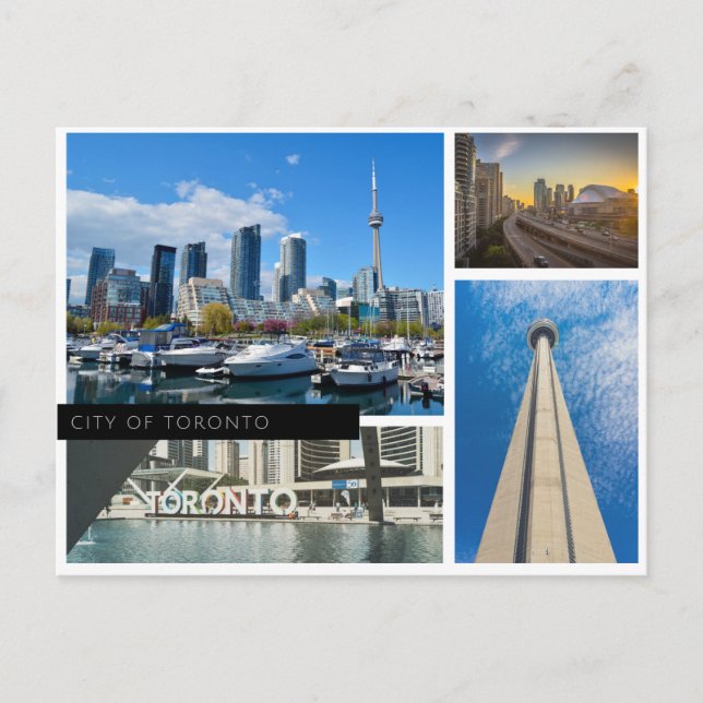 Carte Postale Ville de Toronto (Devant)