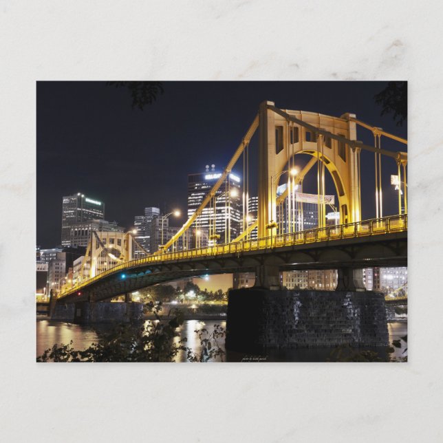 Carte Postale Ville des ponts (Devant)