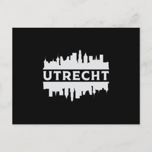 Carte Postale Ville d'Utrecht Ville Skyline Voyage Drôle cadeau