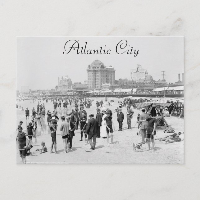 Carte Postale Ville historique d'Atlantic (Devant)