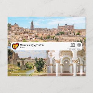 Carte Postale Ville historique de Tolède de l'UNESCO