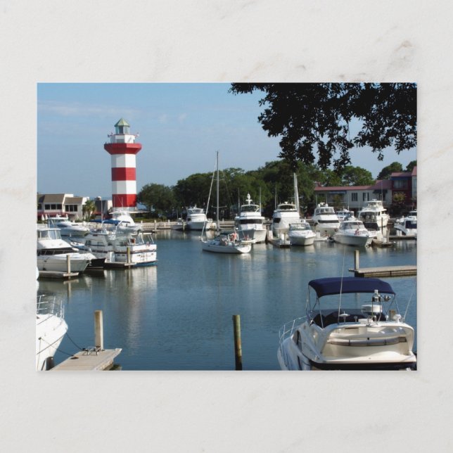 Carte Postale Ville portuaire (Devant)