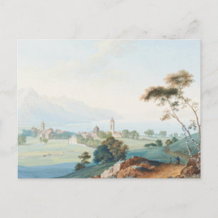 Carte Postale Villeneuve par Jean-Antoine Linck