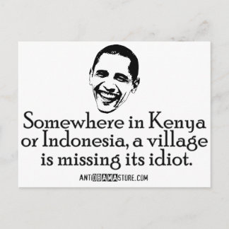 Carte Postale Villiage Idiot