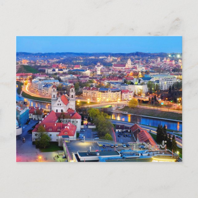 Carte Postale Vilnius (Devant)
