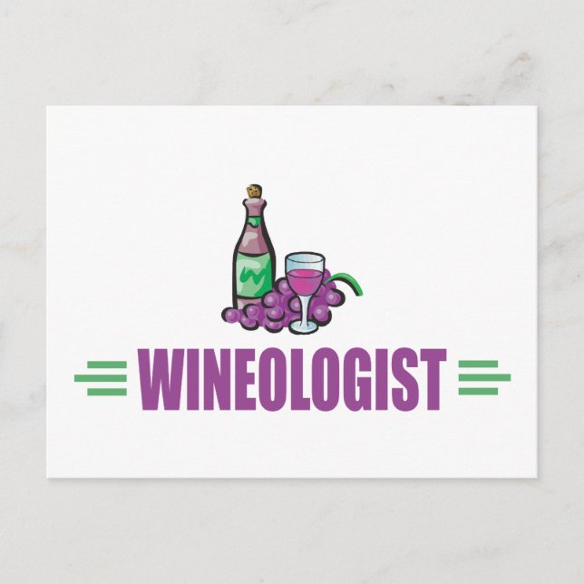 Carte Postale Vin drôle (Devant)