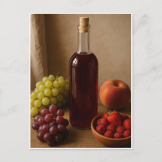 Carte Postale Vin fait maison
