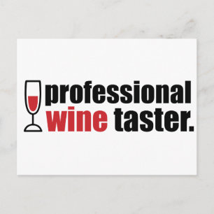 Carte Postale Vin professionnel