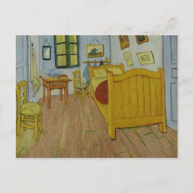 Carte Postale Vincen Van Gogh - Chambre à Arles Peinture (Devant)