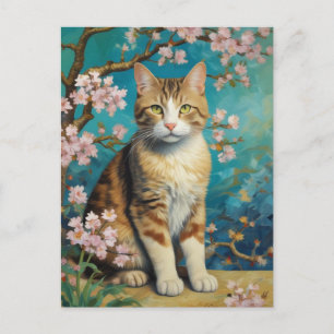 Carte Postale Vincent Cat Gogh