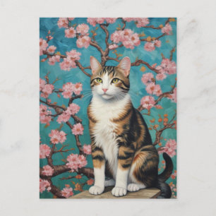 Carte Postale Vincent Cat Gogh