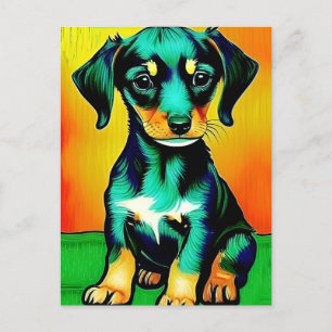 Carte Postale Vincent Van Dog