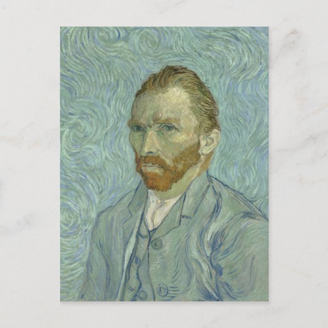 Carte Postale VINCENT VAN GOGH - Autoportrait 1889 (Devant)