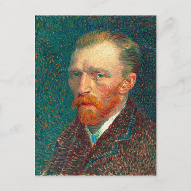 Carte Postale Vincent Van Gogh Autoportrait avec costume Art (Devant)