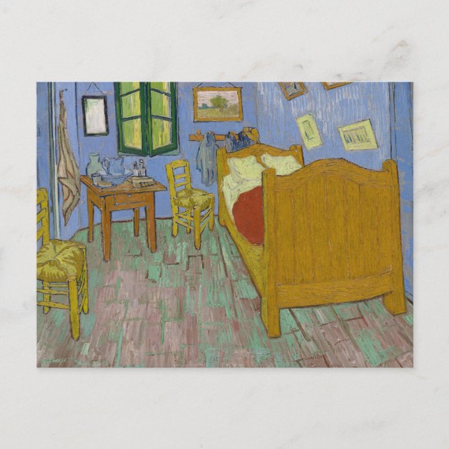 Carte Postale Vincent Van Gogh Bedrome Painting (Devant)