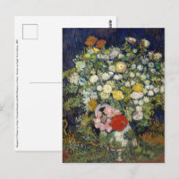 Vincent van Gogh - Bouquet de fleurs dans un vase