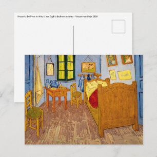 Carte Postale Vincent van Gogh - Chambre de Vincent à Arles