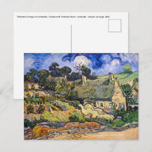 Carte Postale Vincent Van Gogh - Chaumines à Cordeville