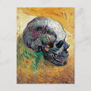 Carte Postale Vincent Van Gogh - Crâne en profil - Art