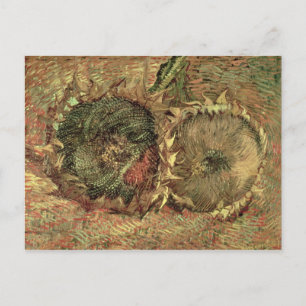 Carte Postale Vincent van Gogh Deux tournesols coupés, 1887