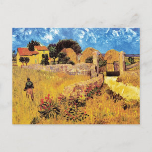 Carte Postale Vincent Van Gogh - Ferme En Provence Art