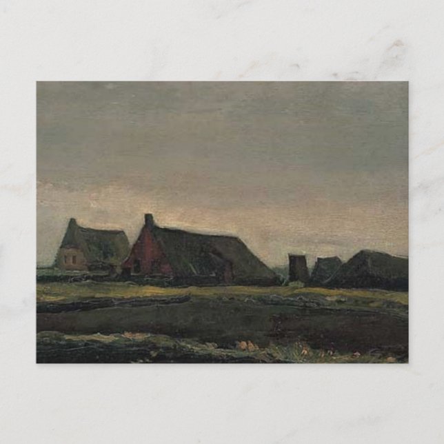 Carte Postale vincent van gogh - hutte (Devant)
