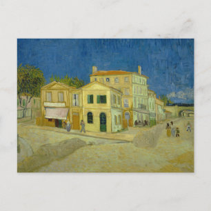 Carte Postale Vincent van Gogh - La Maison Jaune (`La Rue')