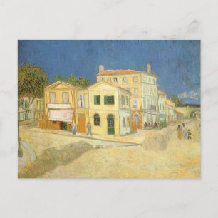 Carte Postale Vincent van Gogh - La Maison Jaune (La Rue)